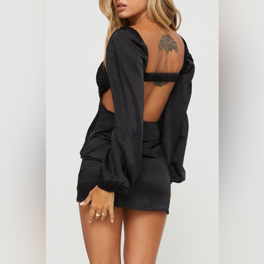 PRINCESS POLLY Kato Long Sleeve Body-Con Minidress ❤️NWT❤️IN STORES❤️ - Picture 4 of 4